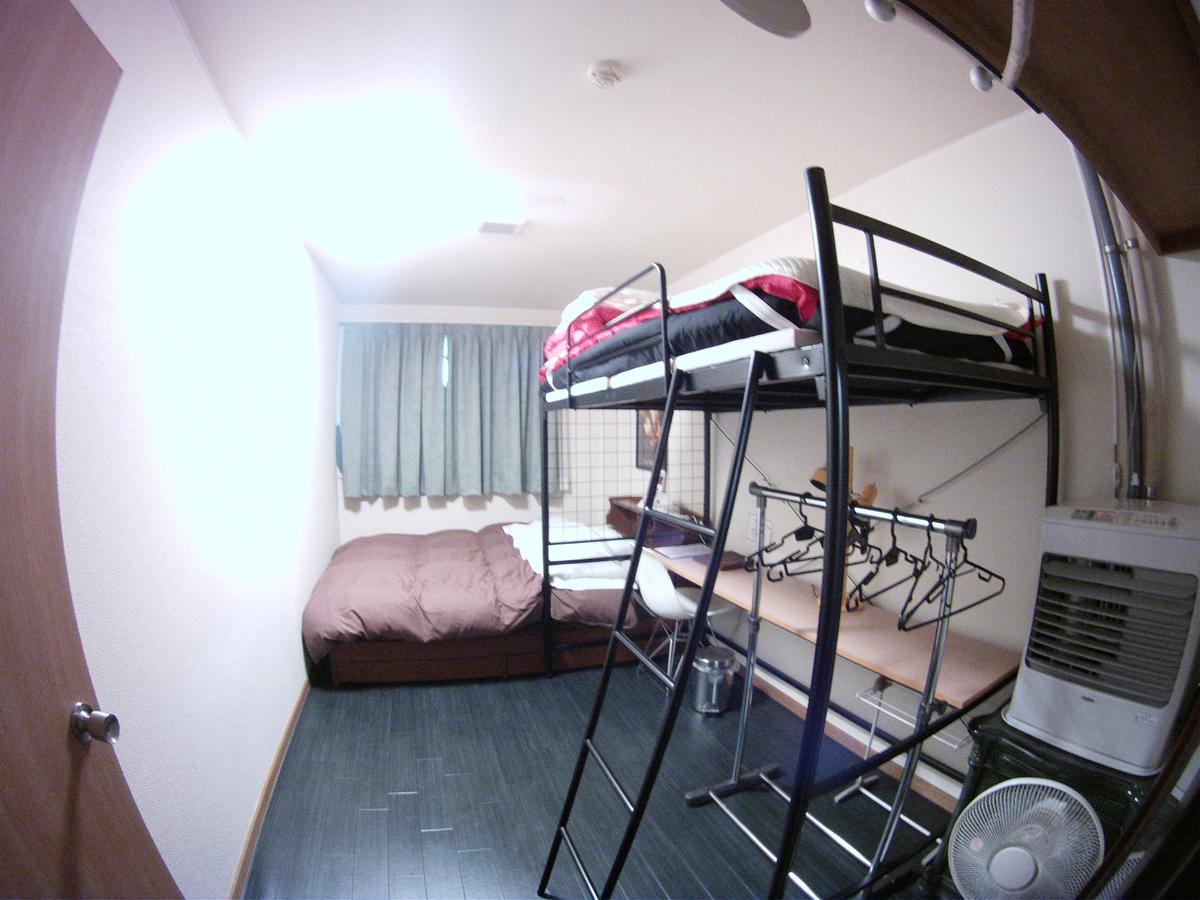P-Dash Garden Backpackers Higashikawa Eksteriør billede